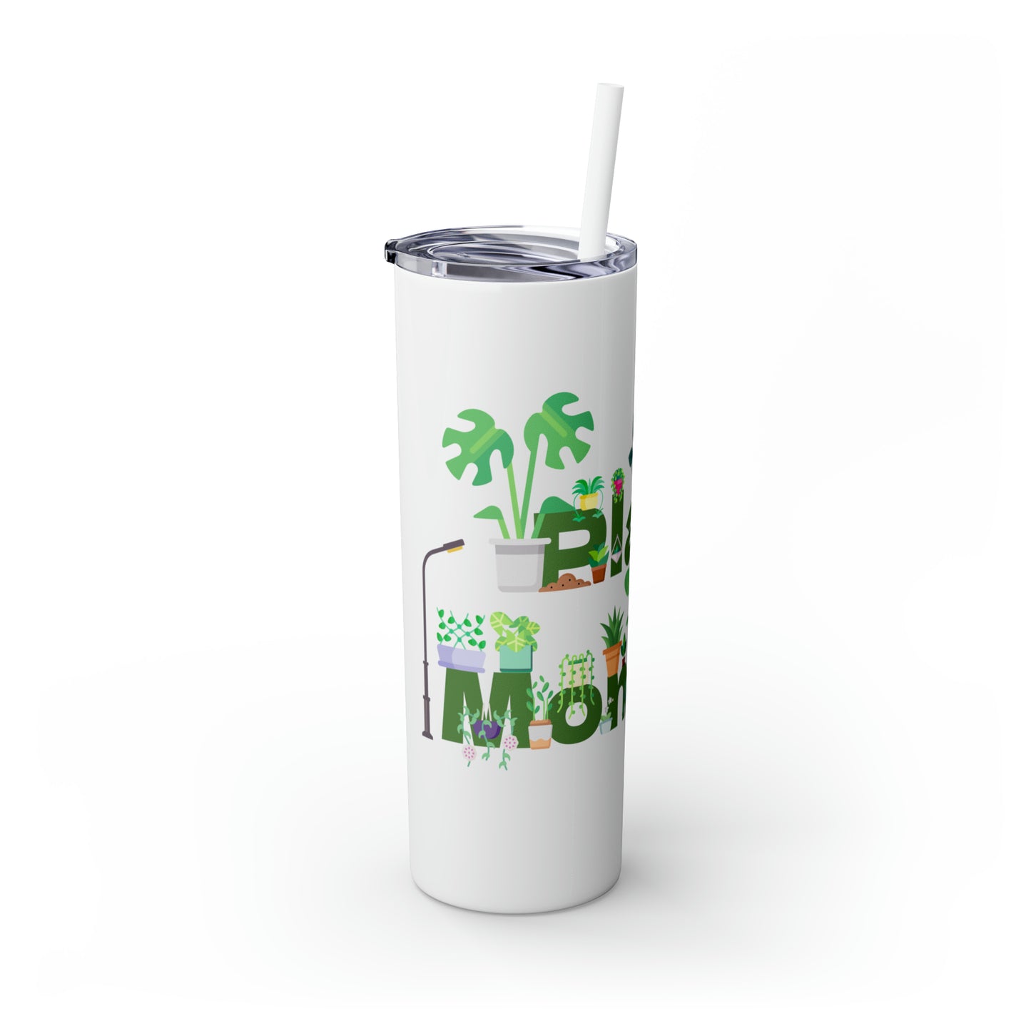 Skinny Tumbler with Straw, 20oz