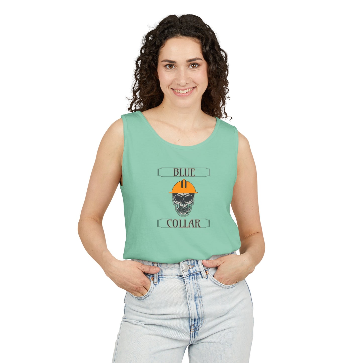 Blue Collar Unisex Garment-Dyed Tank Top