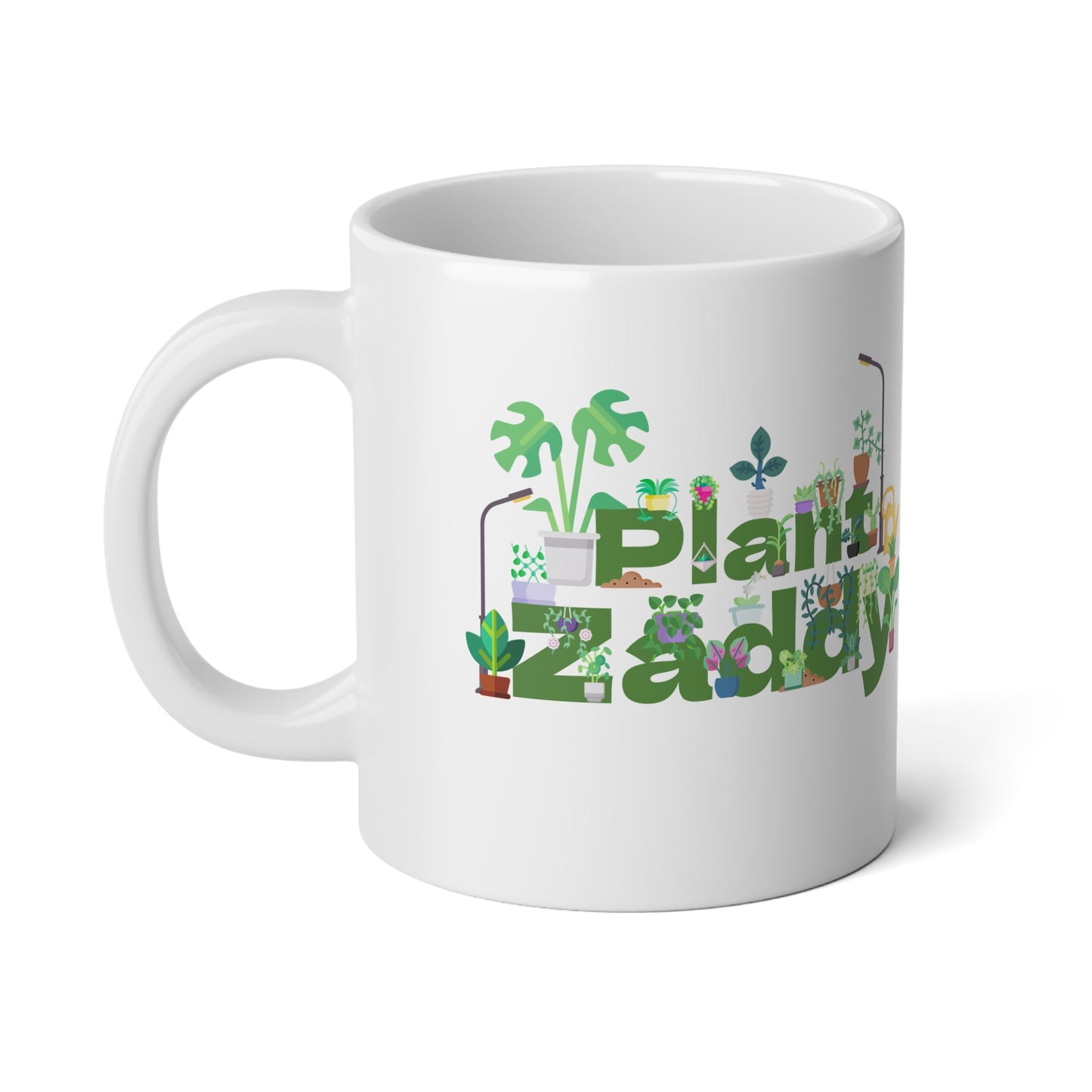 Plant Zaddy Coffee Jumbo Mug, 20oz