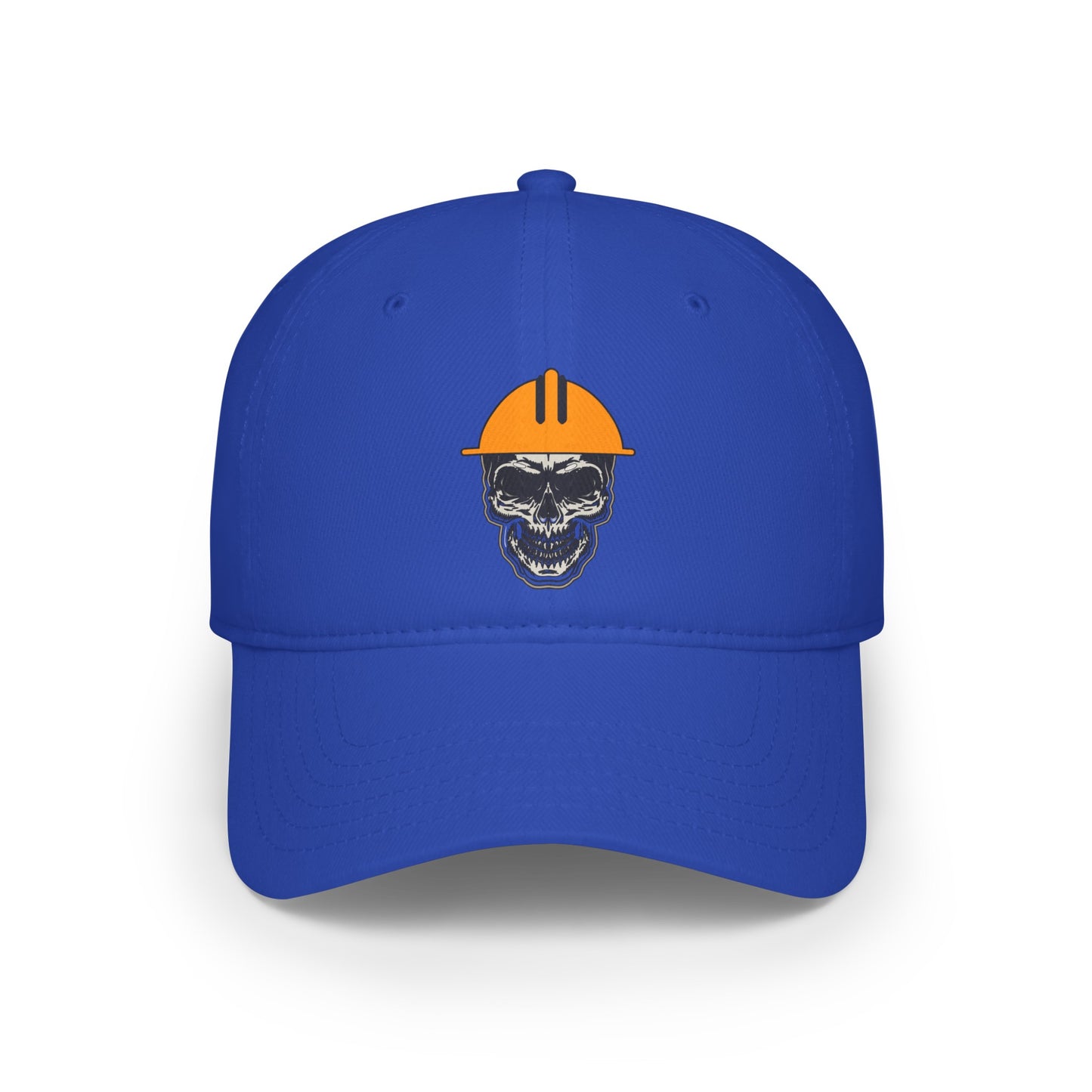 Hard Hat Skull Low Profile Baseball Cap