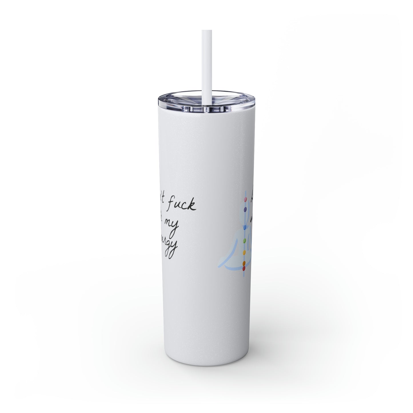 Skinny Tumbler with Straw, 20oz