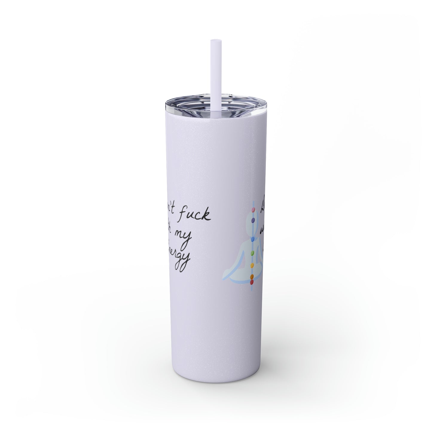 Skinny Tumbler with Straw, 20oz