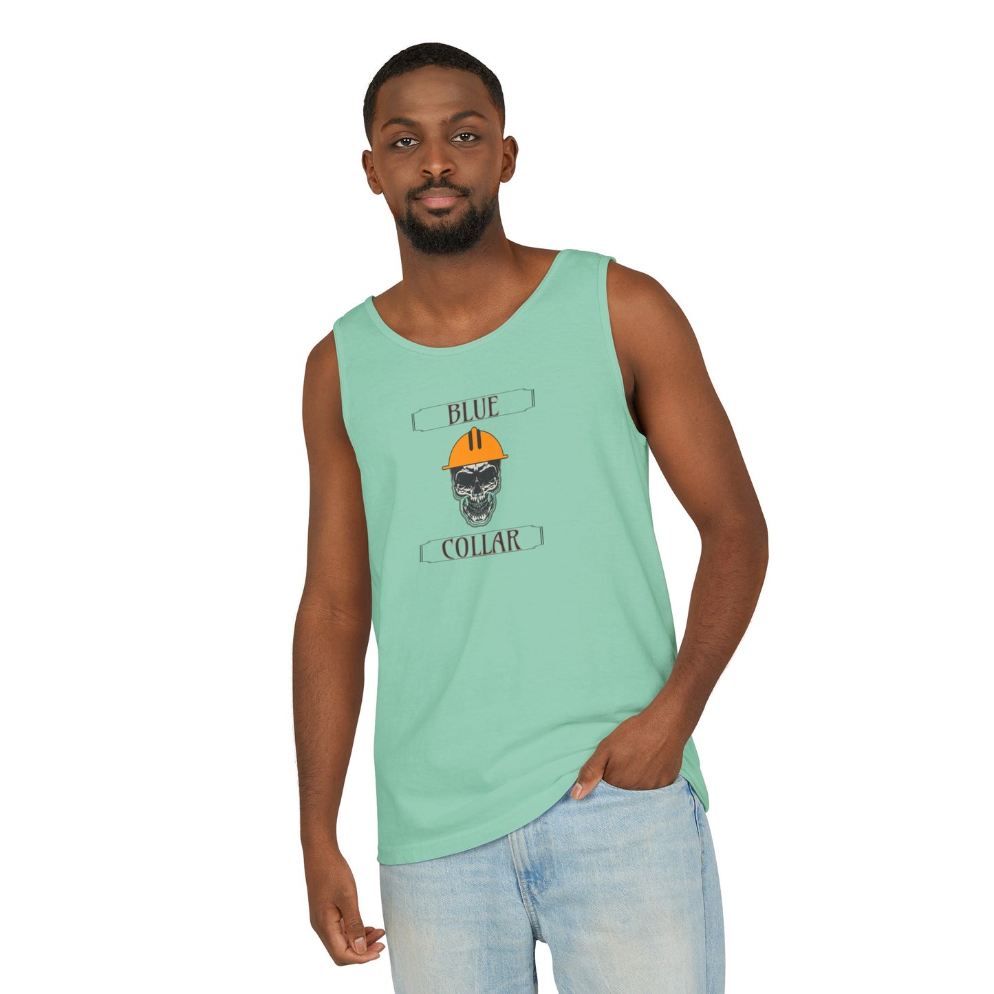 Blue Collar Unisex Garment-Dyed Tank Top