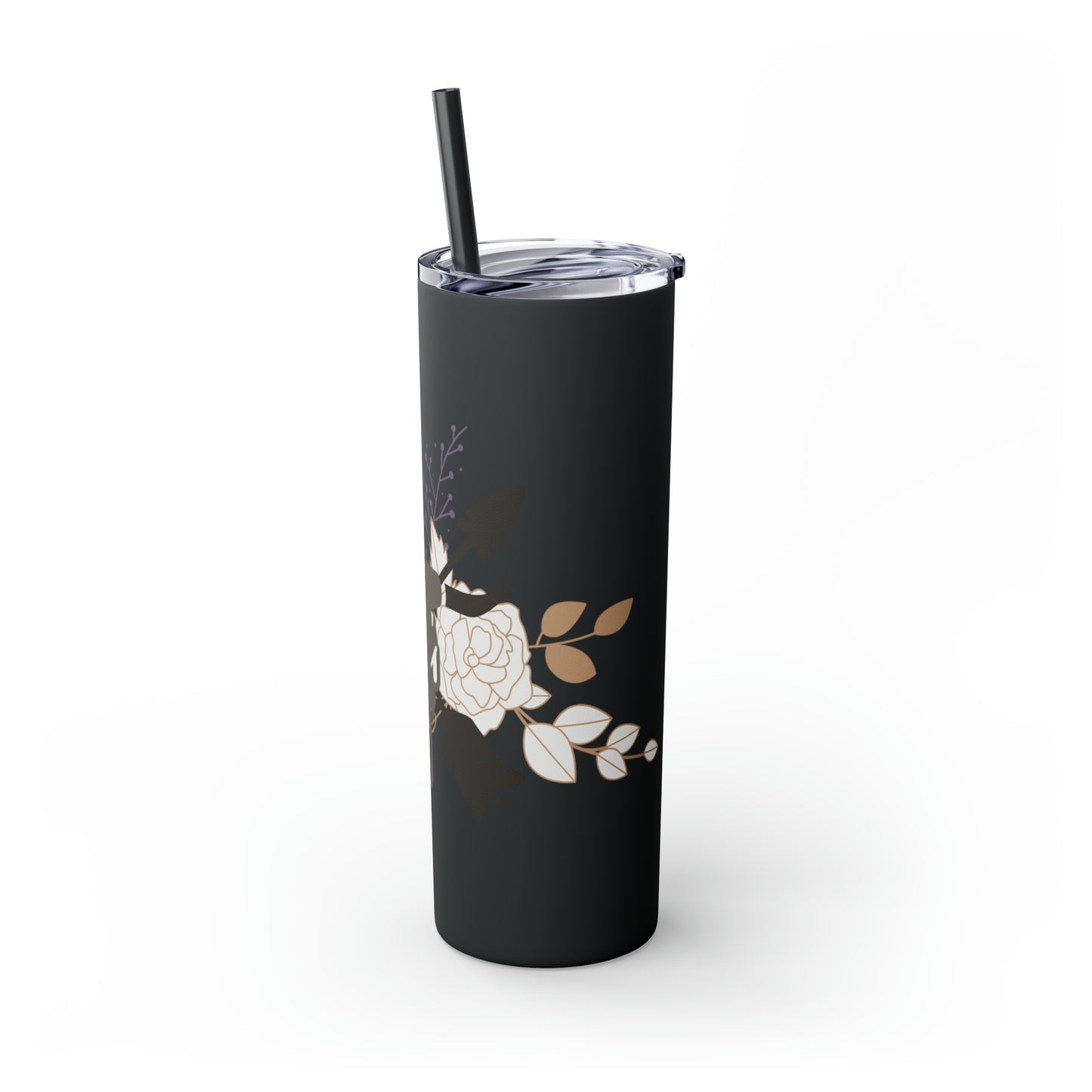 Skinny Tumbler with Straw, 20oz