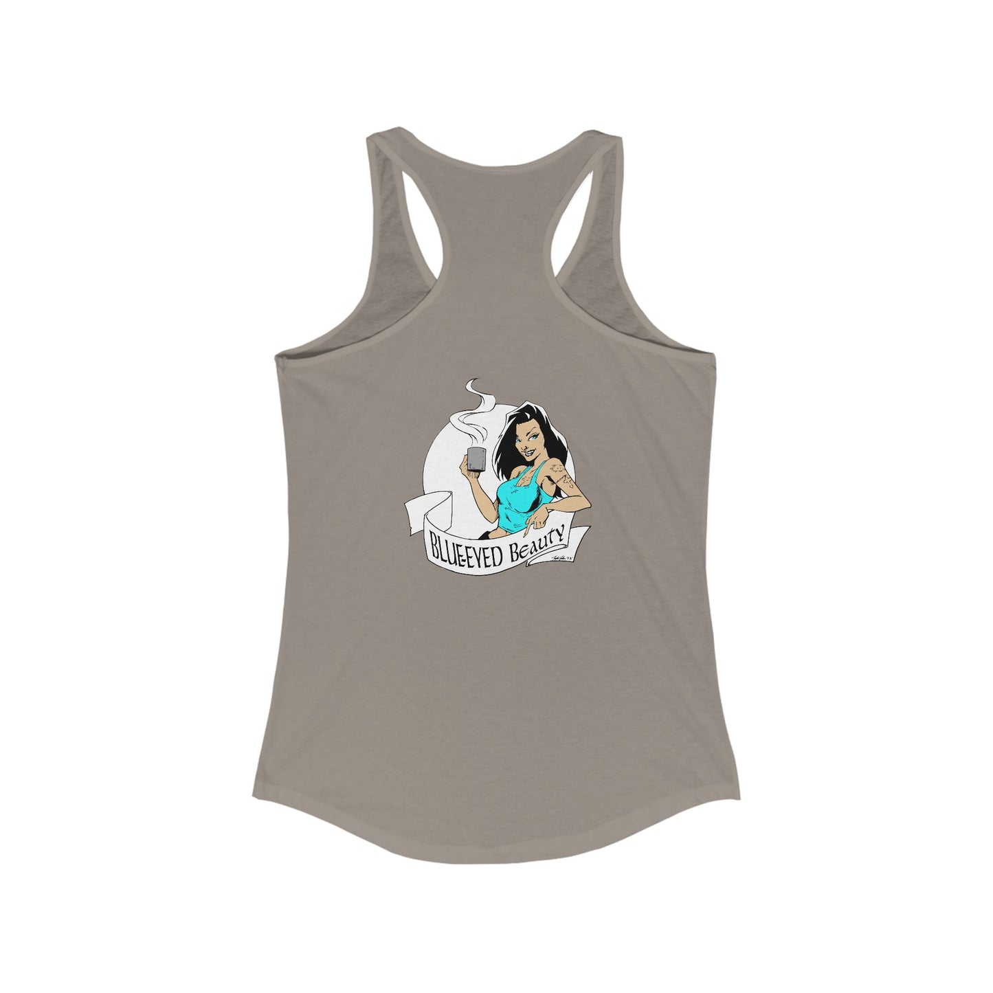 Blues Crew Women's Ideal Racerback Tank