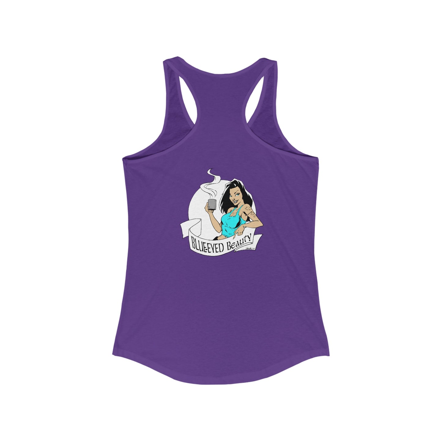 Blues Crew Women's Ideal Racerback Tank