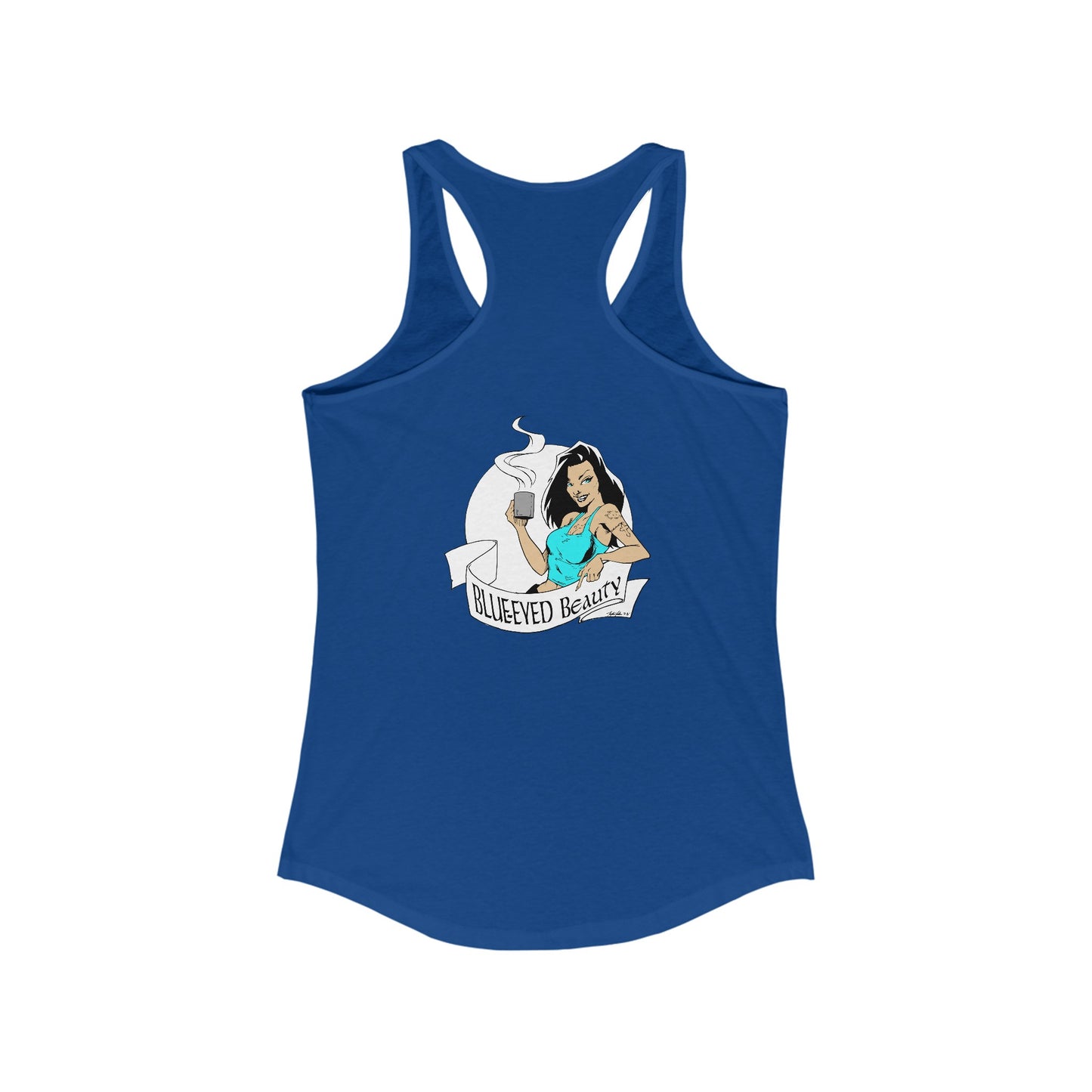 Blues Crew Women's Ideal Racerback Tank