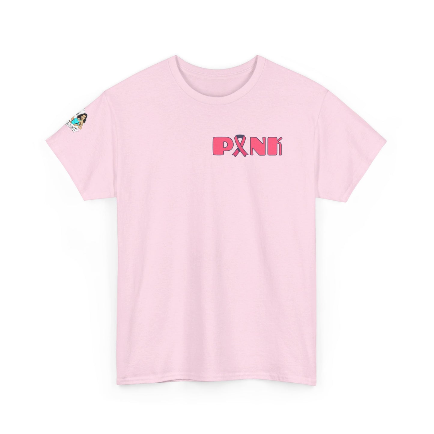 Breast Cancer Fight for Friend Unisex Heavy Cotton Tee