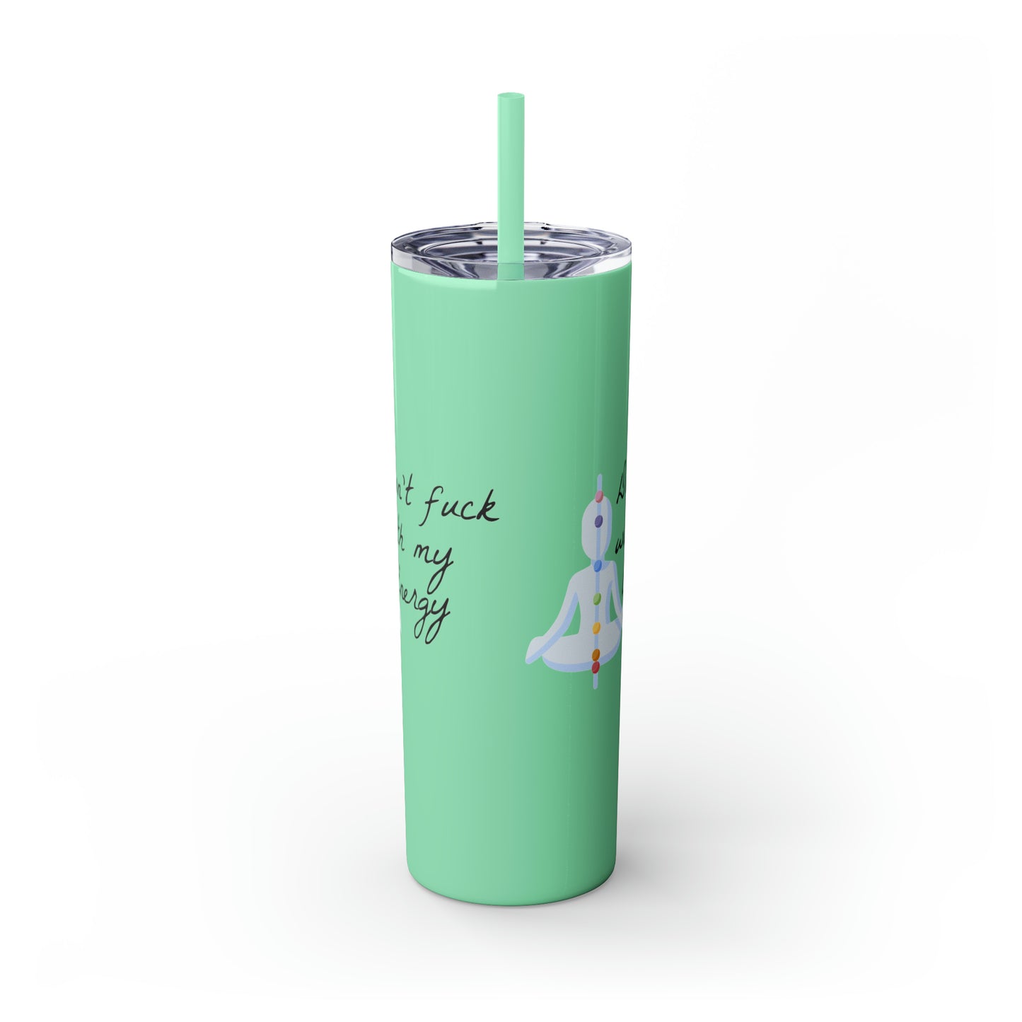 Skinny Tumbler with Straw, 20oz