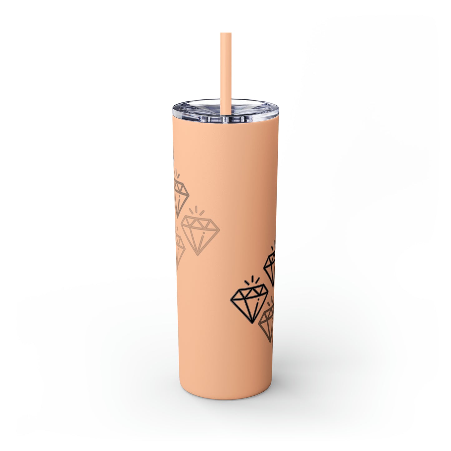 Skinny Tumbler with Straw, 20oz