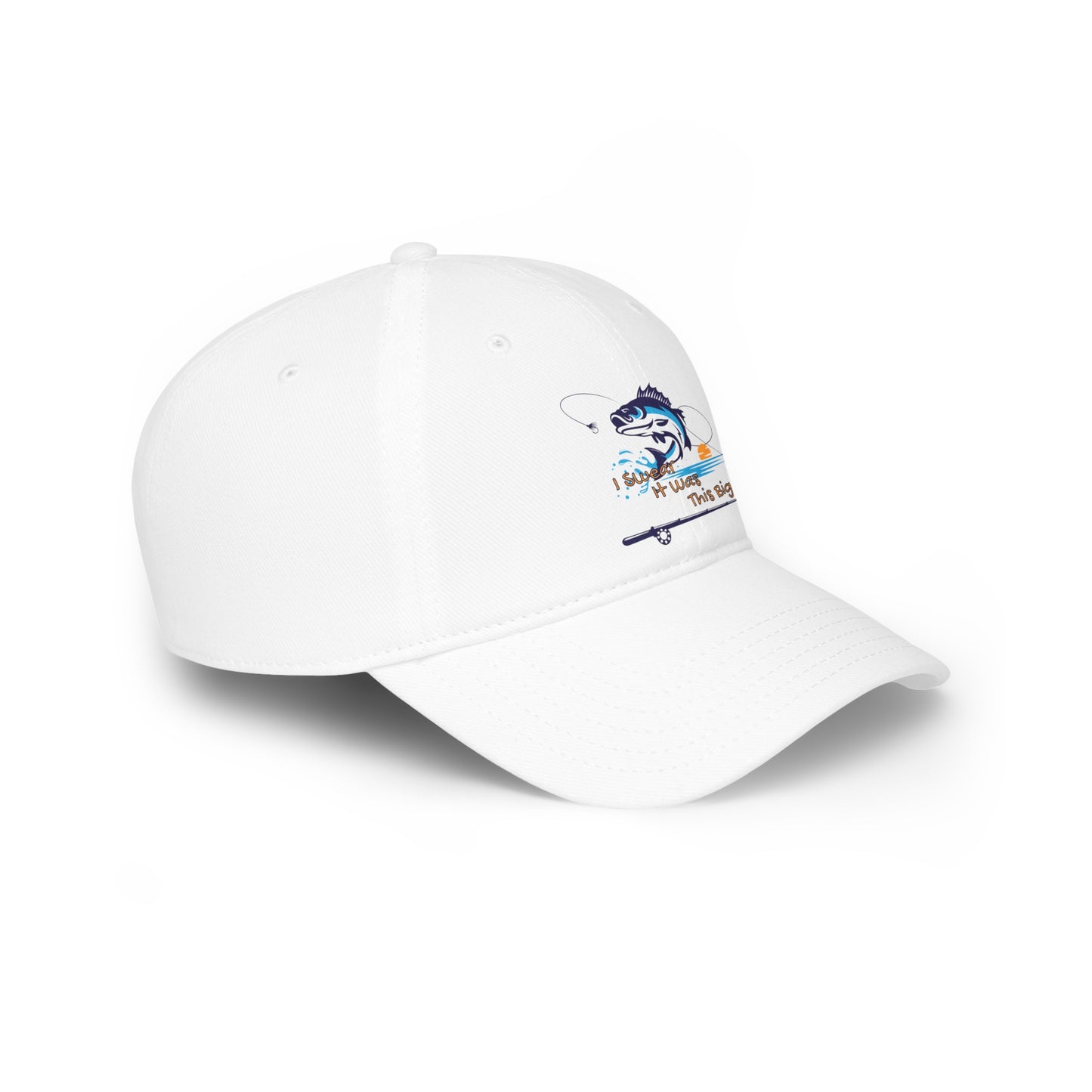 Fishing Low Profile Baseball Cap