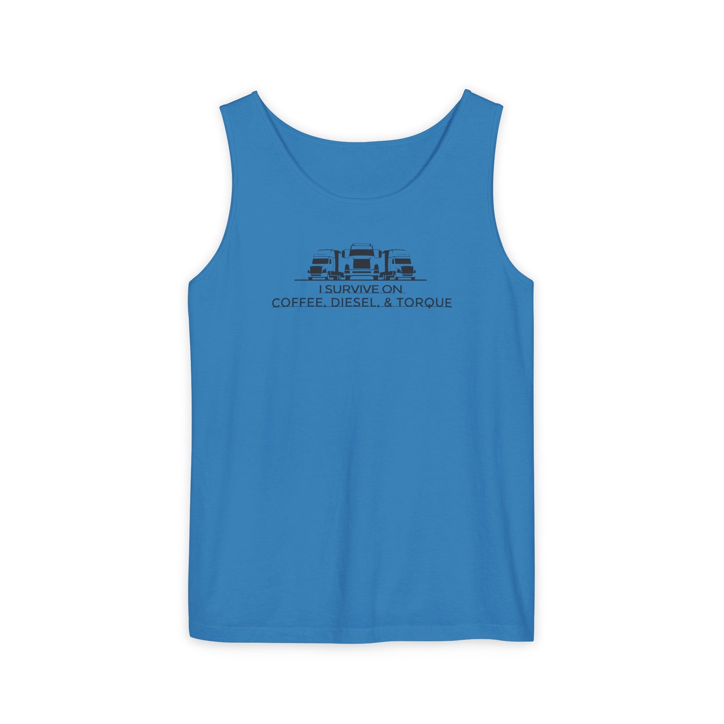 Trucker Survival Unisex Garment-Dyed Tank Top