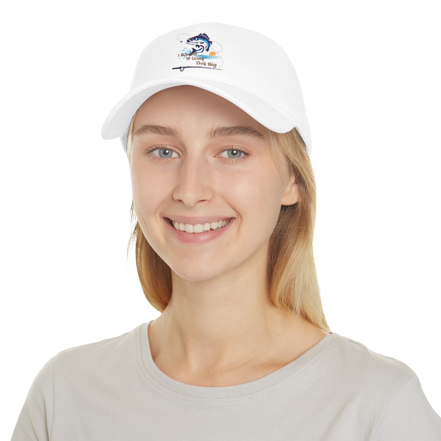 Fishing Low Profile Baseball Cap