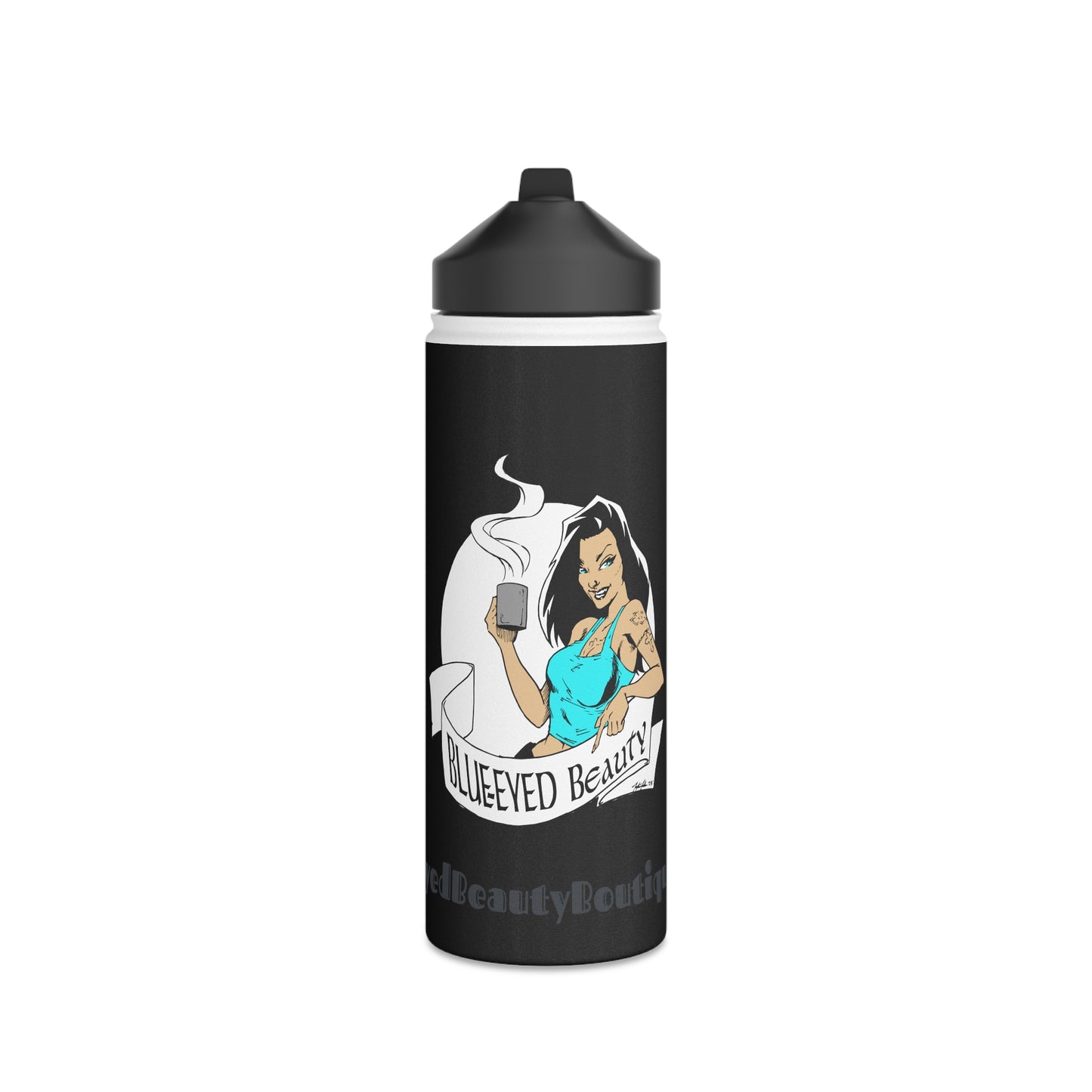 Stainless Steel Water Bottle, Standard Lid