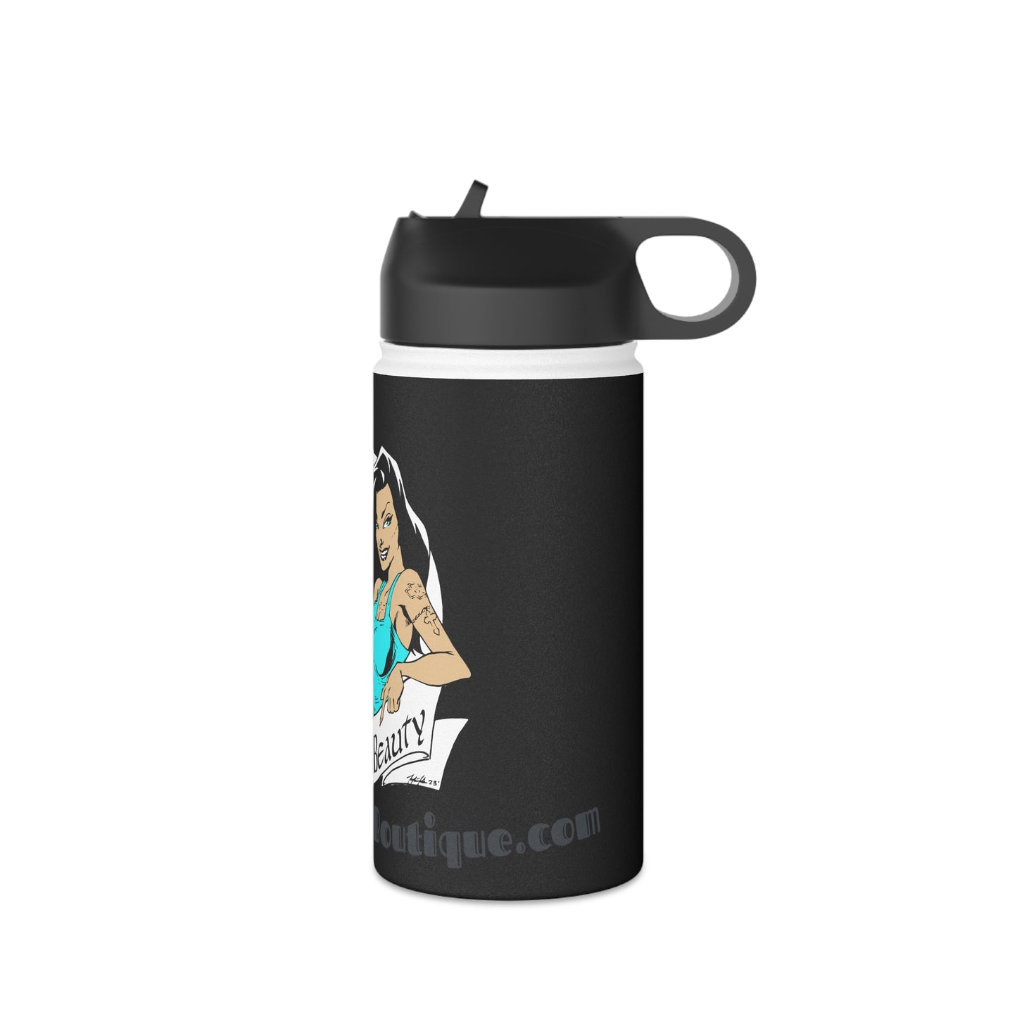 Stainless Steel Water Bottle, Standard Lid