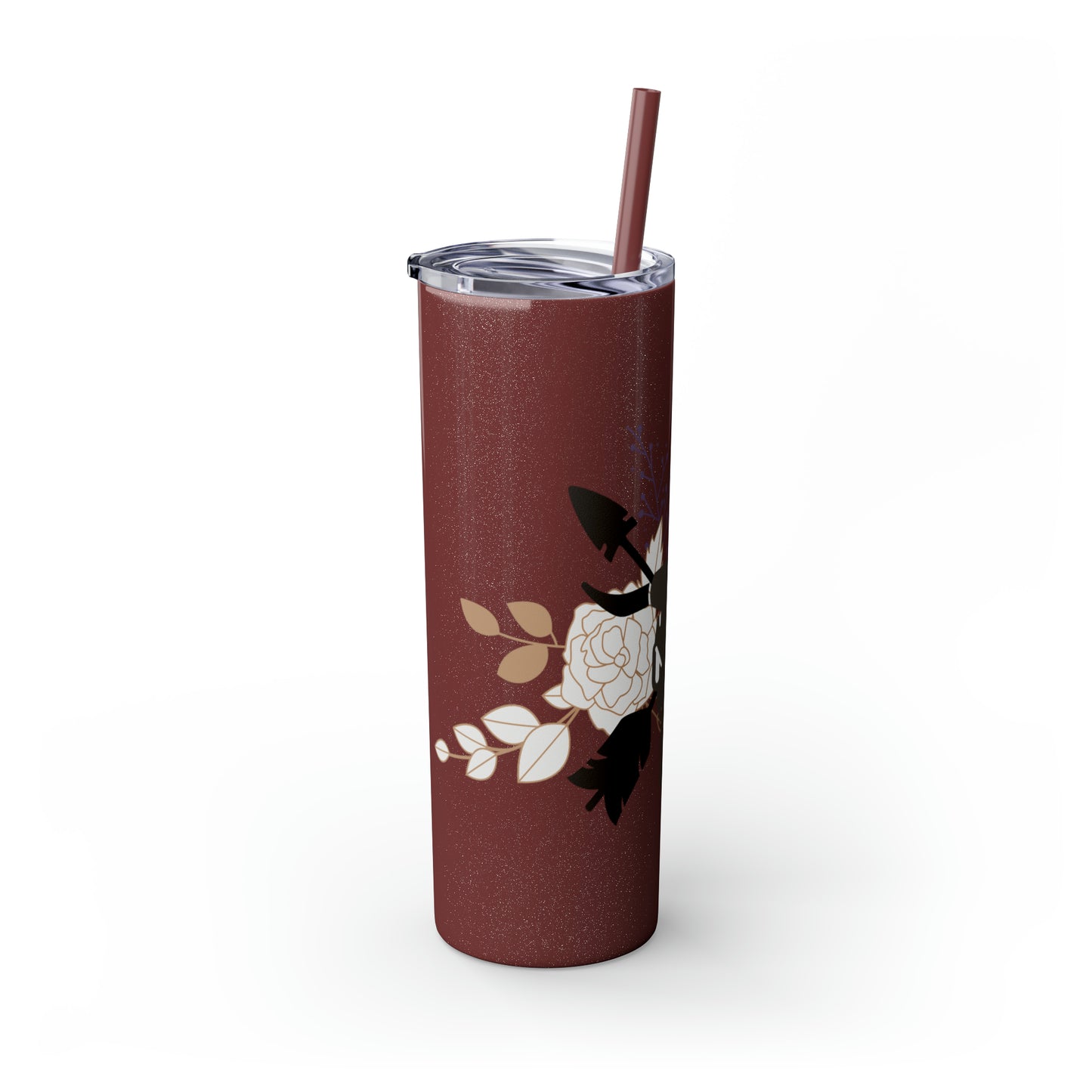 Skinny Tumbler with Straw, 20oz