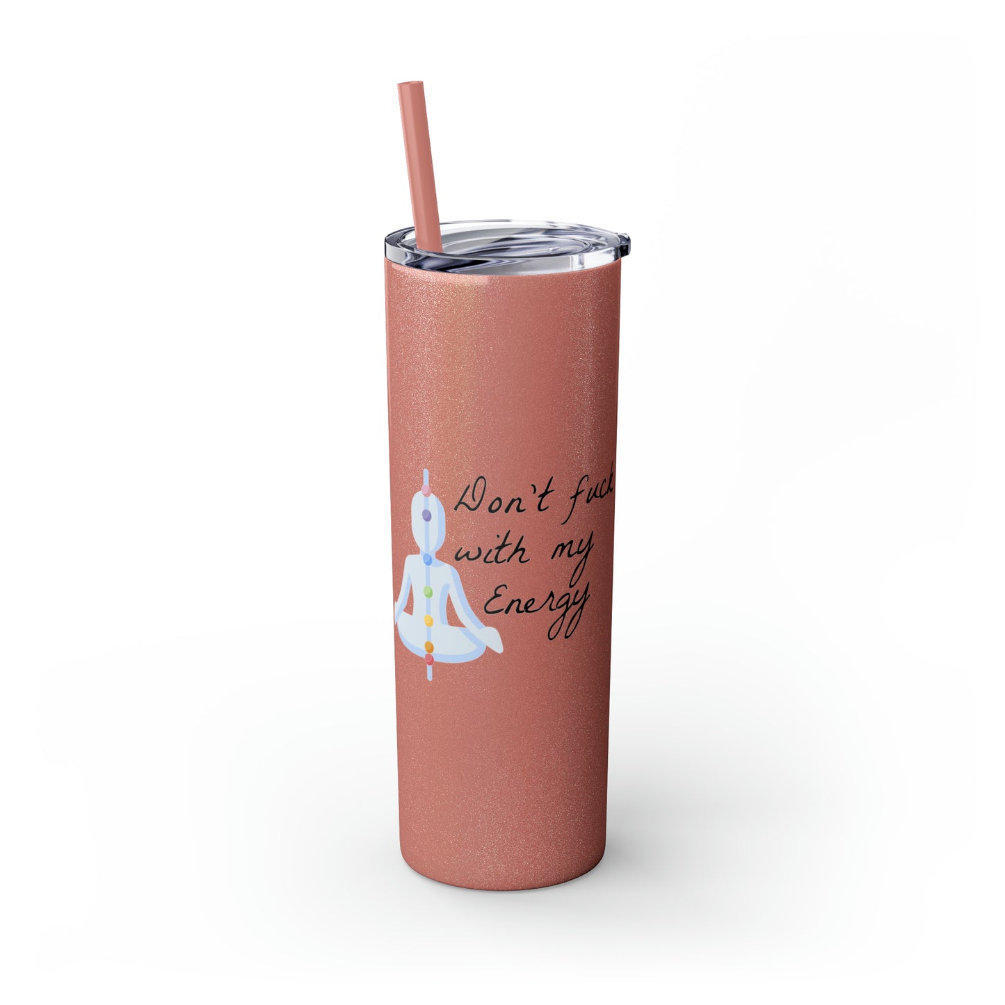 Skinny Tumbler with Straw, 20oz