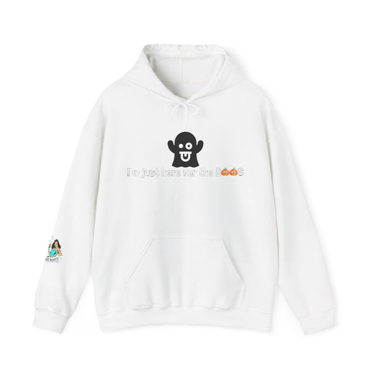 Here for the boos Unisex Heavy Blend™ Hooded Sweatshirt