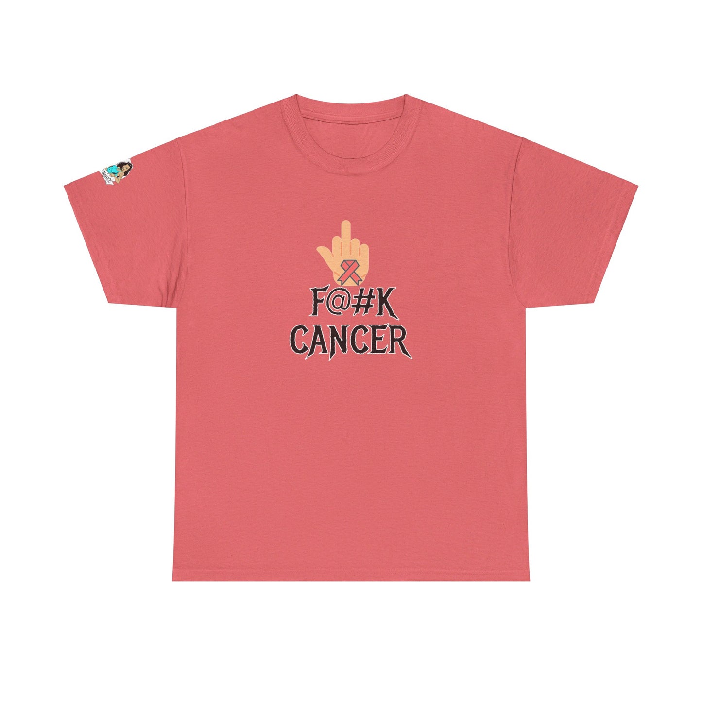 F CANCER Unisex Heavy Cotton Tee