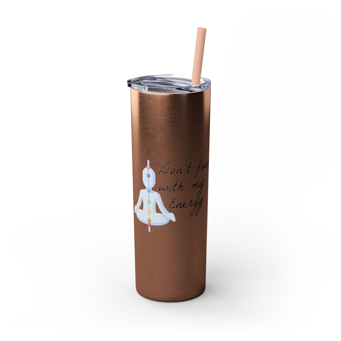 Skinny Tumbler with Straw, 20oz