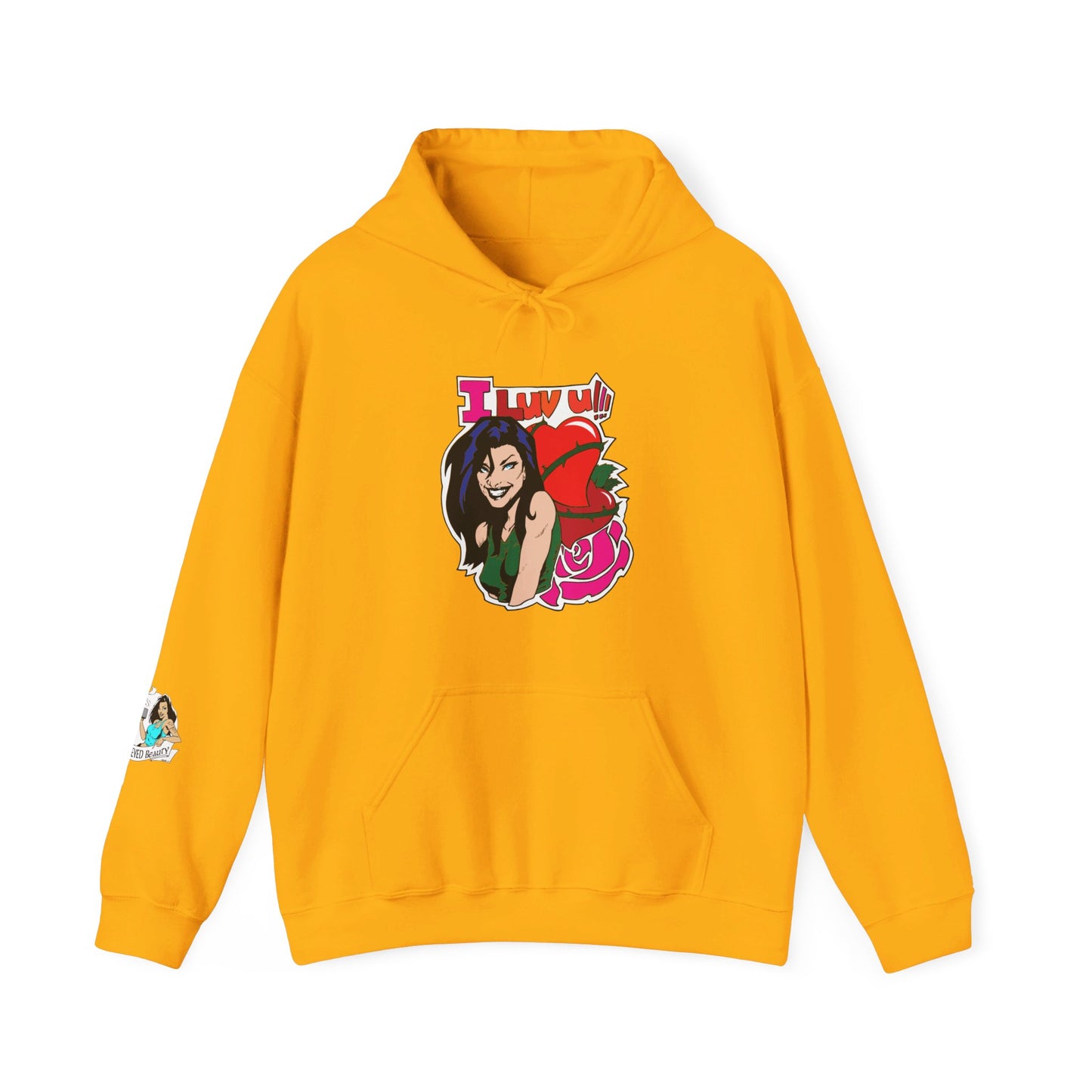 I Luv You Unisex Heavy Blend™ Hooded Sweatshirt