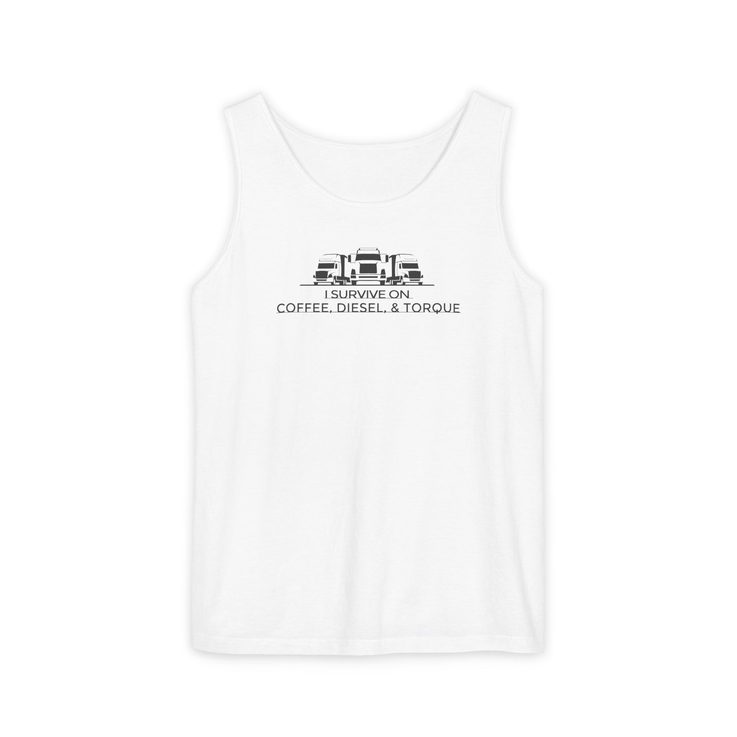 Trucker Survival Unisex Garment-Dyed Tank Top