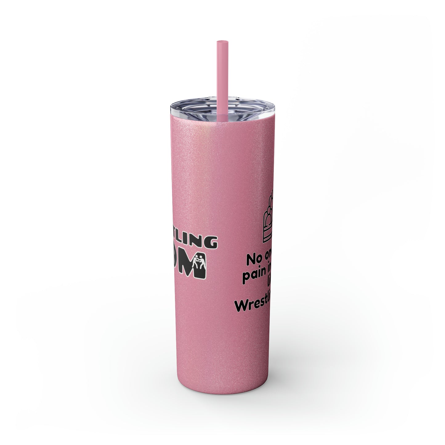 Skinny Tumbler with Straw, 20oz