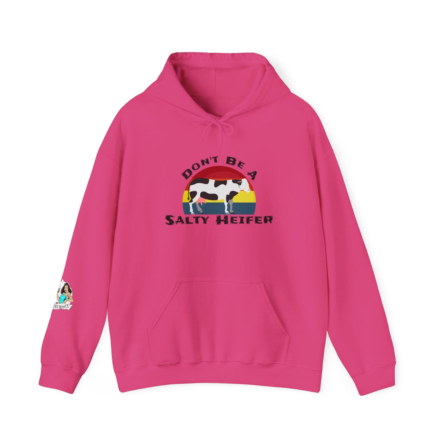 Salty heifer Unisex Heavy Blend™ Hooded Sweatshirt