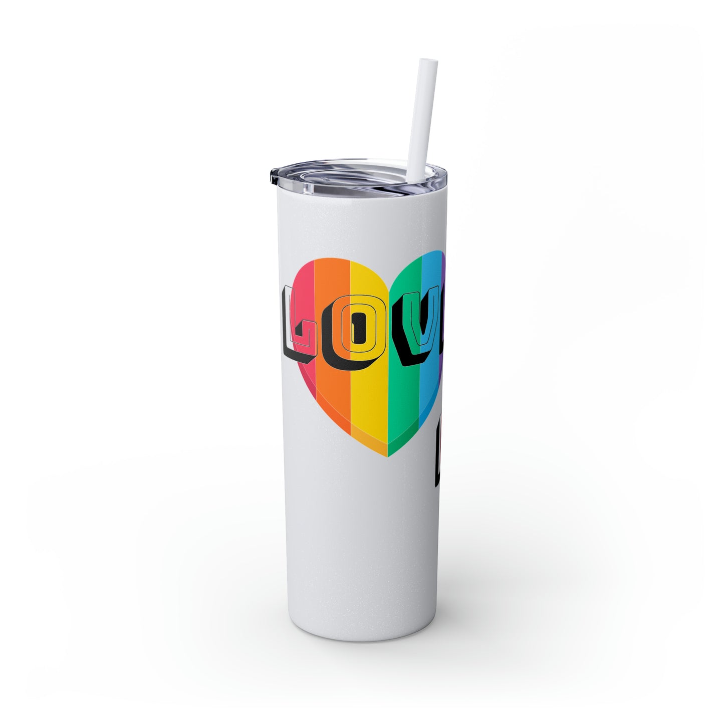 Copy of Skinny Tumbler with Straw, 20oz