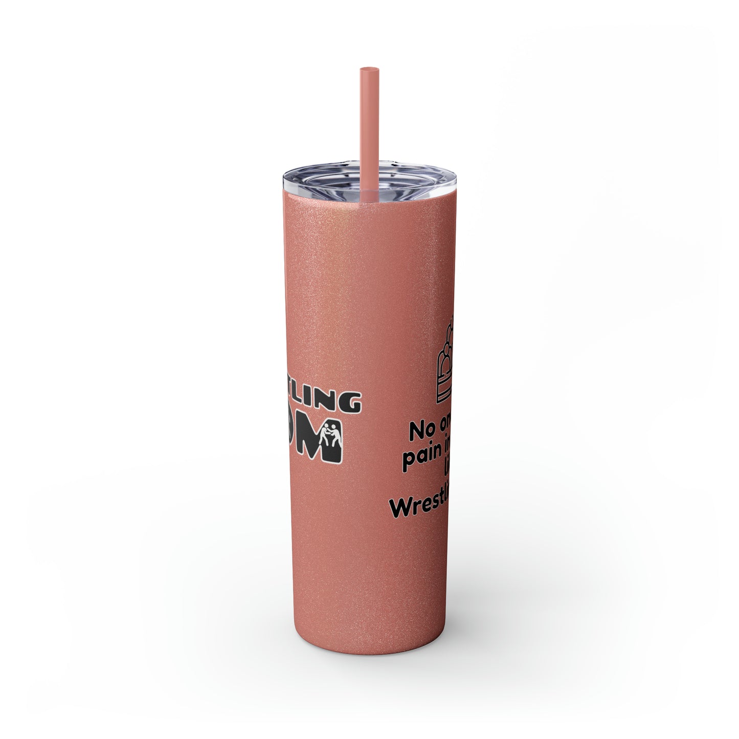 Skinny Tumbler with Straw, 20oz