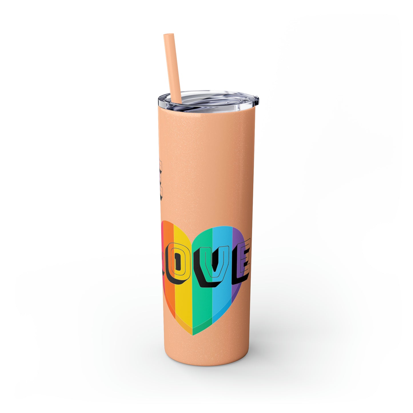 Copy of Skinny Tumbler with Straw, 20oz