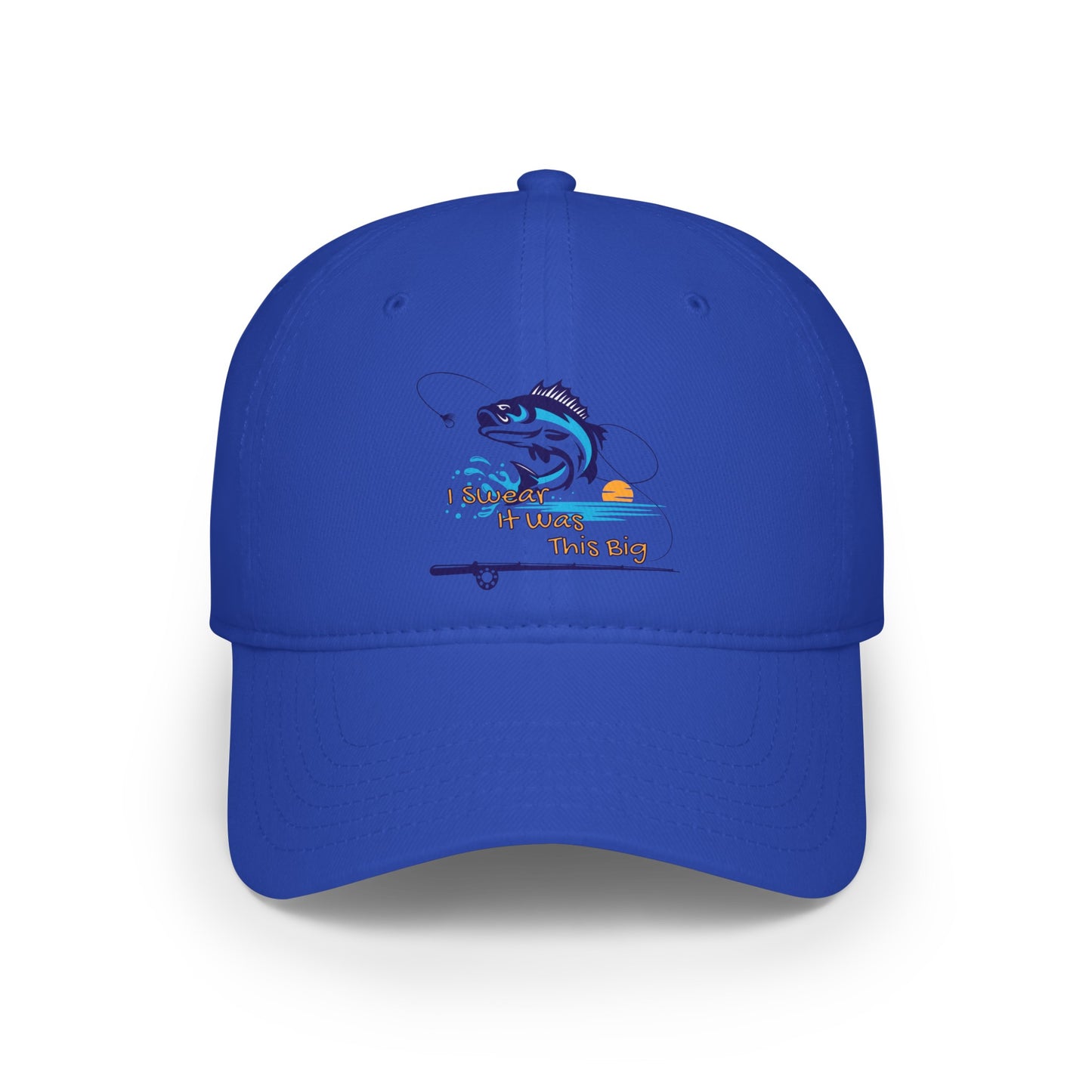 Fishing Low Profile Baseball Cap