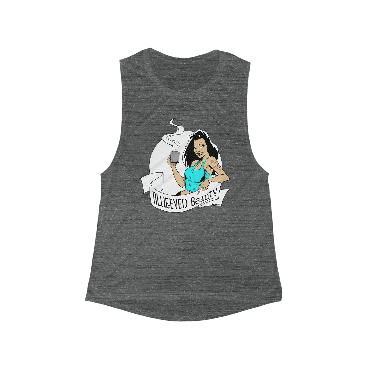 Women's Flowy Scoop Muscle Tank