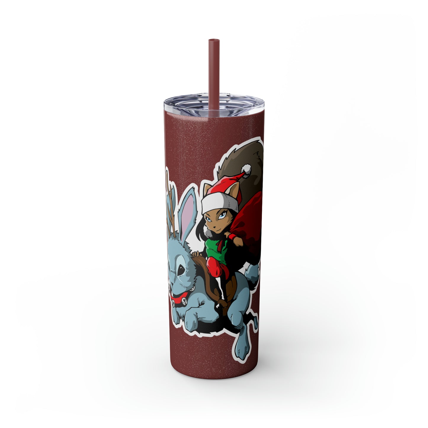 Skinny Tumbler with Straw, 20oz