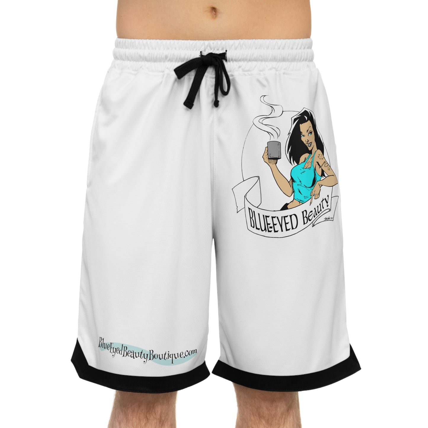 Basketball Rib Shorts (AOP)